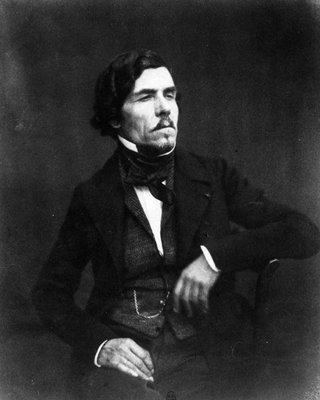Porträt von Eugène Delacroix von Nadar Kunstdruck